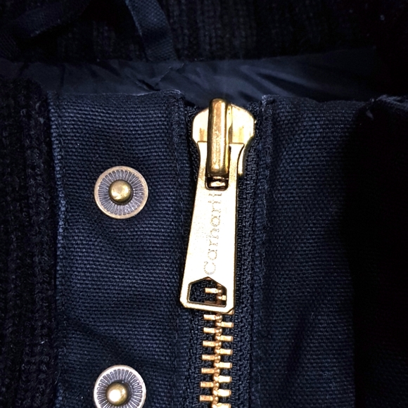 Carhartt ranger jacket - black bomber workwear coat - Size Medium - Picture 7 of 9